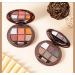 UIFCB Glitter Eyeshadow Palette - 6 Color Sparkle Shimmer Eye Shadow Makeup Set - Buy Online on GoSupps.com