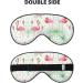 Floral Flamingo Botany Print Eye Mask - Block Out Light for Travel & Sleep | 7.9x4 inch - Buy Online on GoSupps.com