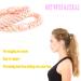 AXEN 8PCS Elastic Hair Ties for Women & Girls - Soft Cotton Ponytail Holders for Thick & Curly Hair - Brown Series - Buy Online on GoSupps.com