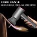 Portable Cordless Hair Dryer Narrow Nozzle Lightweight Mini Blows Dryer Fast Drying 3 Speed/Hot & Cold Blow Dryer with Charging Base for Indoor Outdoor Camping - Buy Online on GoSupps.com