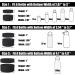 Greant Double Protective Water Bottle Boot - Anti-Slip Silicone Sleeve for 64 oz Hydro Flask, Compatible with 12-64 oz Bottles - Black - Buy Online on GoSupps.com