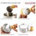 Anbbas Pure Badger Hair Shaving Brush with Wood Handle & Stand - 2in1 Wet Shaving Set for Men - Buy Online on GoSupps.com