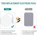 TENS Electrode Pads - 20 Self-Adhesive 50mm Reusable Electrodes for Muscle Back & Joint Pain Relief - Compatible with Most TENS Devices - Buy Online on GoSupps.com