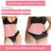 Organic Reusable Castor Oil Pack Kit - Comfortable Cotton Wrap for Liver Detox Muscle Pain Relief & Constipation - Adjustable Massage Belt in Pink - Buy Online on GoSupps.com