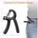 Newaner Hand Grip 5-60 kg Adjustable Handle for Strength Training Forearm Hand Wrist Strength Trainer Finger Stretcher  - Buy Online on GoSupps.com