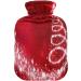 KCL Deci 2L Hot Water Bottle with Christmas Tree Cover - Red Snow Foot Warmer & Pain Relief Hot & Cold Therapy for Cramps - Buy Online on GoSupps.com