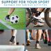 Actesso Ankle Support Sleeve with Strap - Ultimate Support for Weak Ankles, Sprains & Sports Injuries - Men & Women - Left or Right - M (1 Pack, Black) - Buy Online on GoSupps.com