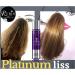 Platinum liss Brazilian Keratin Hair Treatment Smoothing and protein treatment 0% formaldehyde 1000 ml/1 liter for light colored hair. - Buy Online on GoSupps.com