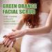 Green Orange Facial Scrub Deep Cleansing and Exfoliation Rich in Vitamin C and Antioxidants Face Scrub Gently Cleans Pores Suitable for Sensitive Skin and All Skin Types - Buy Online on GoSupps.com