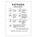 Dopetattoo Water Dragon Temporary Tattoo - 6 Sheets Dragon in Watercolor Style, White Neck Arm Chest Tattoo for Adults, 3.7 X 3.7 Inch - Buy Online on GoSupps.com