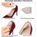 Shop Sibba 8-Piece Heel Handles for Women & Men - Self-Adhesive Shoe Pads for Comfort | Anti-Bubbles Shoe Filler Inserts in Black/Skin Color - Buy Online on GoSupps.com