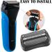 Braun Series 3 Replacement Head 21B Foil & Cutter for S3 ProSkin Shavers - Compatible with Models 3040s, 3080s, 340s-4, 3000s, 3010s - 21B - Buy Online on GoSupps.com