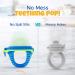 teetherpop Teething Toys for Babies Fillable Freezable Baby Teethers Fill with Breastmilk Purees Water Smoothies Juice  More (Blue Lime) BlueLime - Buy Online on GoSupps.com