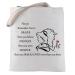 LEVLO Beauty Story Zippered Cosmetic Bag You Are Braver Stronger Smarter Than You Think Beauty Beast Tote Bag