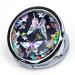 Compact Mirror Mother Of Pearl Magnifying Mirror One-Touch Travel Makeup Mirror Elegant Handheld Mirror with Floral Design Dual-Sided Portable Mirror Traditional Korean Painting  Flower butterfly Flower Butterfly 3