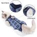 Dotoner Katzenbody After Op | Anti-Trolley Body for Cat Recovery | Post-Surgery Clothing for Cats & Dogs (Small Marine) - Buy Online on GoSupps.com