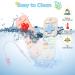 3-Pack Baby Biting Toys | BPA-Free Silicone Teething Rings & Pacifier Chain for 3+ Months | Safe Durable & Colorful Teething Accessories - Buy Online on GoSupps.com