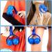 2-in-1 Massage Scooter & Roller with Handle - Fascia Massage Balls for Back Legs Feet & Hands - Perfect Self-Massage Device - Buy Online on GoSupps.com
