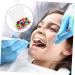 Oatipho 160 STK Dental Instruments - Silicone Tooth Coloring Code Hygienic Color Code Band High-Pressure Plastic Pack - Buy Online on GoSupps.com