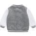 Famuka Baby Spring Jacket Baseball Suit Coat | 18-24 Months | Grey - Buy Online on GoSupps.com