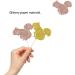 Set of 24 Glitter Squirrel Cupcake Toppers Animal Themed Baby Shower Dessert Decor Birthday Party Decorations Supplies - Buy Online on GoSupps.com