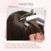 Vlasy 12 Inch Black Tape in Human Hair Extensions - 20pcs Straight Seamless Invisible Tape ins - Real Natural Hair Extensions - Buy Online on GoSupps.com