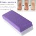 Foot Scrubbers - Foot Pumice Double Sided Foot Scrub | Manual Foot Whetstone Perfect Foot Stone for Smooth Heel Exfoliation Perfect for Home and Beauty Salon - Buy Online on GoSupps.com