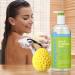 RENPURE Kiwi & Hyaluronic Acid Body Scrub - Ultra Hydrating Cleanser & Bath Sponge | Pack of 5 for Supple Skin - Buy Online on GoSupps.com