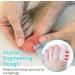 Silicone Toe Protectors for Women - Relieve Pain, Separate Overlapping Toes, Reduce Pressure - Ideal for Sports Activities - Different Sizes Available - Buy Online on GoSupps.com