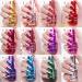 Wishwin Mirror Effect Nail Polish 8 Color UV LED Metallic Shiny Metal Nail Art Gels Nail Art Tool 18ml - Buy Online on GoSupps.com