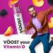 Voost Vitamin D3 Effervescent Drink Tablets - 40 Count BlackBerry Peach Flavor | Supports Bone, Muscle, and Immune Function | No Sugar, Low Calorie Supplement - Buy Online on GoSupps.com