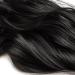 24" Dark Black Wrap Around Ponytail Hair Extensions Curly One Piece Clip in Hairpiece - Buy Online on GoSupps.com