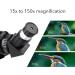 Dartwood Astronomical Telescope | 360 Rotational Scope with Various Eyepieces for Adjustable Zoom | Black/White - Buy Online on GoSupps.com