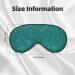 Water Splash Sleep Mask - Adjustable Double-Sided Eye Mask | Soft Covers for Restful Sleep & Eye Edema Reduction - Buy Online on GoSupps.com
