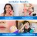 PASNOWFU Ice Cube Face Roller - Brighten Skin, Tighten & De-Puff Eyes, Cryotherapy Treatment - Pink, 2.6x2.1x4.9 Inch - Buy Online on GoSupps.com