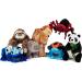 Zappi Co 25cm Plush Sleepy Sloth Toy - Safari Animals Collection for Kids - Buy Online on GoSupps.com