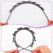 Double Bangs Hairstyle Hairpin Headband - 6 Piece Set - Korean Braided Headbands for Women and Girls - Classic Style - Buy Online on GoSupps.com