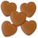 Gingerbread heart Rohling to design yourself.10x10cm tall 25 pieces.Original Fresh Oktoberfest Lebkuchenherzen from Munich.Buy cheap gingerbread hearts |Confectioner addiction gingerbread 25 pieces (1 Pack)