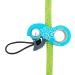 Kong Italy Duck Rope Clamp Ascender Cyan - Premium Quality for Climbing - Buy Online on GoSupps.com