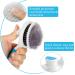 Self Cleaning Cat Brush | Shedding & Grooming Slicker Brush for Cats & Dogs | Removes Undercoat, Mats & Tangles | Grooming Comb with Massage Function - Buy Online on GoSupps.com