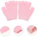 minkissy 1 Pair Gel Moisturizing Gloves Winter Warm Gloves Moisturizing Half Gloves Night Relief Gloves for Women Cold Weather Touchscreen Gloves Dry Hands Skin Care Knitting Miss 15x11cm - Buy Online on GoSupps.com