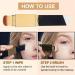 Double Sided Concealer Brush Korean Double Sided Makeup Brush 2 in 1 Concealer Foundation White Stick Foundation Full Coverage Long Lasting Foundation - Buy Online on GoSupps.com