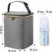 Teamoy Breastmilk Cooler Bag for 4 Large Bottles, Nursing Mom Back to Work (Gray) - Buy Online on GoSupps.com