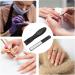Acunny Toenail Clippers Toenail Clippers for Fingers | Small Nail Clippers Stainless Steel Nail Clippers for Large Nails Wide Mouth Jaw Nail Clippers with Nail File Black - Buy Online on GoSupps.com