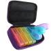 Extra Large Weekly Pill Bag 2 Times A Day Am Pm Pill Box 7 Days Pill Case Storage to Hold Vitamins Medication Fish Oil and Supplement (Purple)