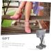 Foot Immobilizer Drop Foot Corrector Brace | AFO Orthotic Device for Foot Drop | Portable Stabilizer & Training Belt - Medium White - Buy Online on GoSupps.com