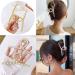 5 Pack Large Pearl and Rhinestone Hair Clips for Women - Stylish and Durable Hair Accessories for Thick and Long Hair - Buy Online on GoSupps.com
