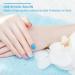 VINTORKY 1 Pair exfoliating Hand mask Beauty Care Gloves White Gloves Women Womens Glove Hand Softening Gloves Hand Gloves moisturizing Gloves Spa Glove Polyester Miss Dry Skin Cosmetic 29x16cm - Buy Online on GoSupps.com