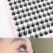 Individual Lashes Cluster Lashes Extension 11 12 13mm C Curl 0.07mm Lash Clusters Wide Stem Individual Eyelashes Clusters DIY Eyelashes Extensions