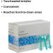 McKesson Denture Brushes 2-Sided Bristle Green 144 Count - Bulk Pack for Dental Care - Buy Online on GoSupps.com